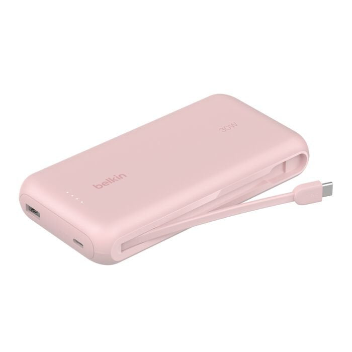 Belkin Powerbank 20.000mah Pink 30w Integr.Usb-C Kab. Bpb024hqpk