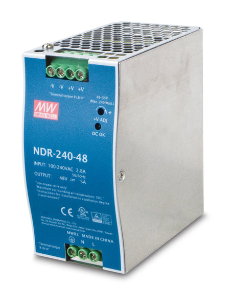 EAN 4016032317739 - PLANET PWR-240-48 unidad de fuente de alimentación 240 W Azul, Gris imagen 1