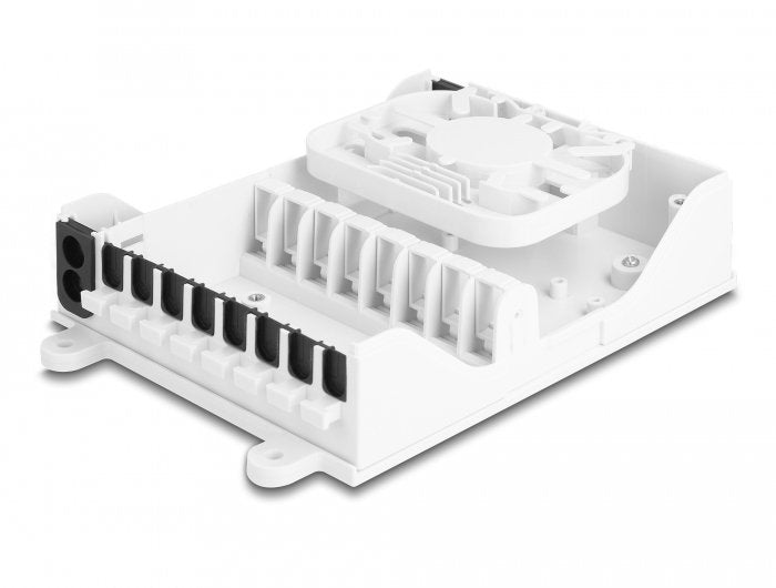 Lwl Ftth Indoor Verteilerbox Zur Wandmontage 8 Port Weiss