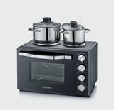 EAN 4008146040634 - Severin TO 2074 horno tostador 30 L 2500 W Negro Parrilla imagen 2