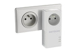 Netgear Pack De 2 Cpl Gigabit 1000mbps Con Prise Filtroe