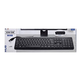 Teclado Con Cable T Nb Con Hub (Negro)