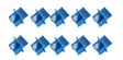 EAN 4017538076038 - shiverpeaks BS08-01023-10 tapón antipolvo para puerto 10 pieza(s) RJ-45 imagen 1