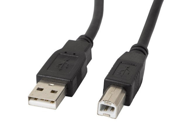 EAN 5901969428674 - Lanberg CA-USBA-10CC-0005-BK cable USB USB 2.0 0,5 m USB B Negro imagen 1