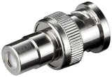 EAN 4040849113536 - Goobay 11353 cambiador de género para cable BNC RCA Plata imagen 1