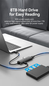 Hub Usb 3.0 Vention Chlbd 4xusb Microusb Pd 50cm