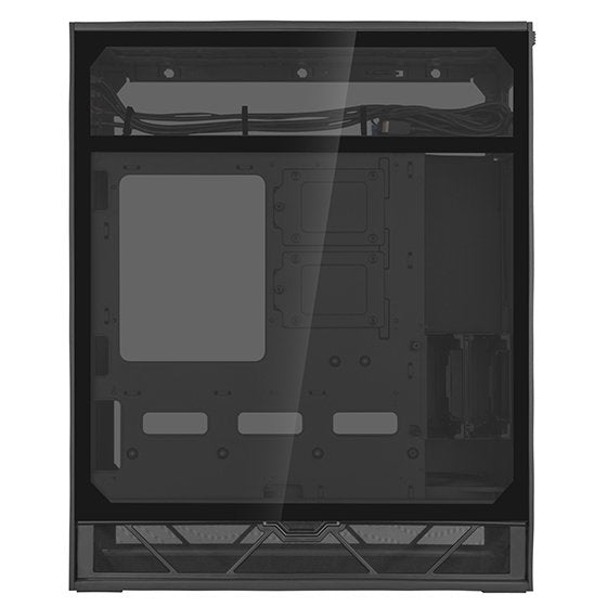 Caja Pc Silverstone Atx F1 Tempered Glass - Negro