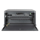 Manhattan Laptop Charging Cabinet Desktop Via Ac Adapter (Eu) 20-Bay, Install Device'S Ac Adapter (Power Cables) Into Unit, Suitable For All Laptops (To 16"), Ipads, Macbooks, Chromebooks, Other Portable Devices, Bays 380x30x280mm, Cart, Lo
