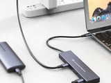 Conceptronic Hub Usb-C Con 4x Usb-C Pd De Hasta 100w - Carcasa De Aluminio