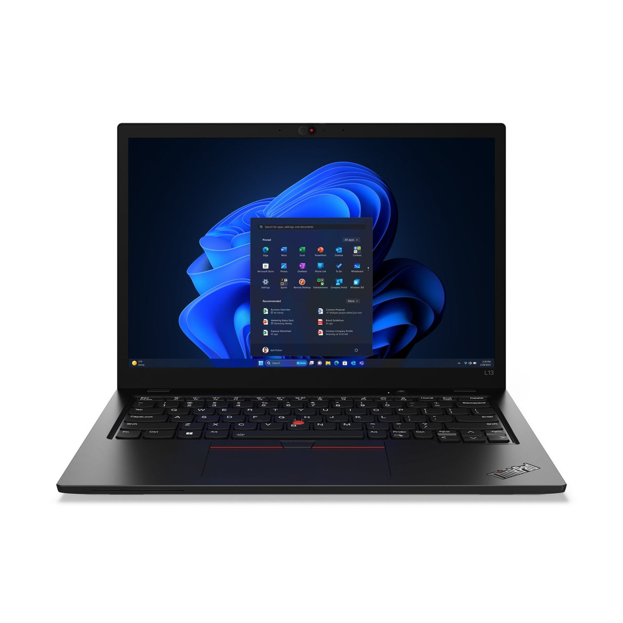 Portátil Lenovo Thinkpad L13 Gen 5 Ultra 7 155u 16gb 512gb Ssd 13.3" W11pro Upgradable To 4g 1año Premier Support + Co2 Offset