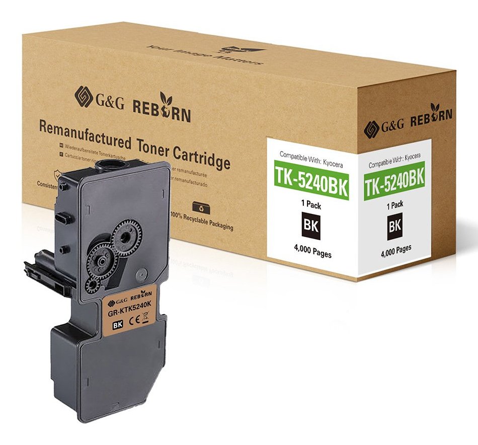 G&G Reborn-Toner Compatible Con Kyocera Tk-5240k