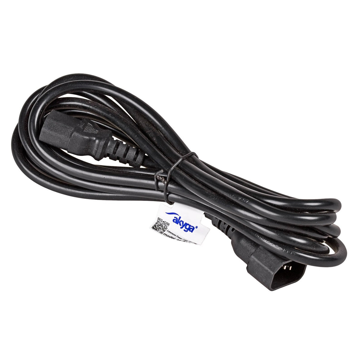 Akyga Cable De Alimentacion Ak-Pc-07c Cu Iec C13 C14 3m