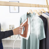 Tefal Virtuo 30 Fv2c40e0 Plancha Plancha Vapor-Seco Suela De Cerámica 2000 W Durazno, Blanco