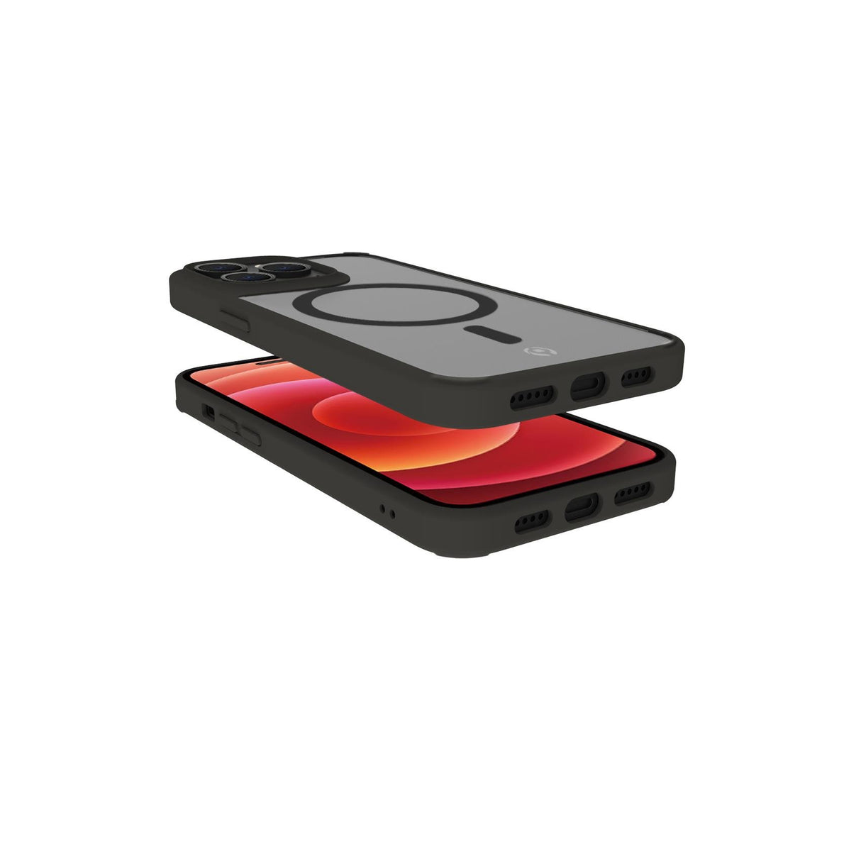 EAN 8021735197638 - Celly Magmatt funda para teléfono móvil 15,5 cm (6.1") Negro, Transparente imagen 4