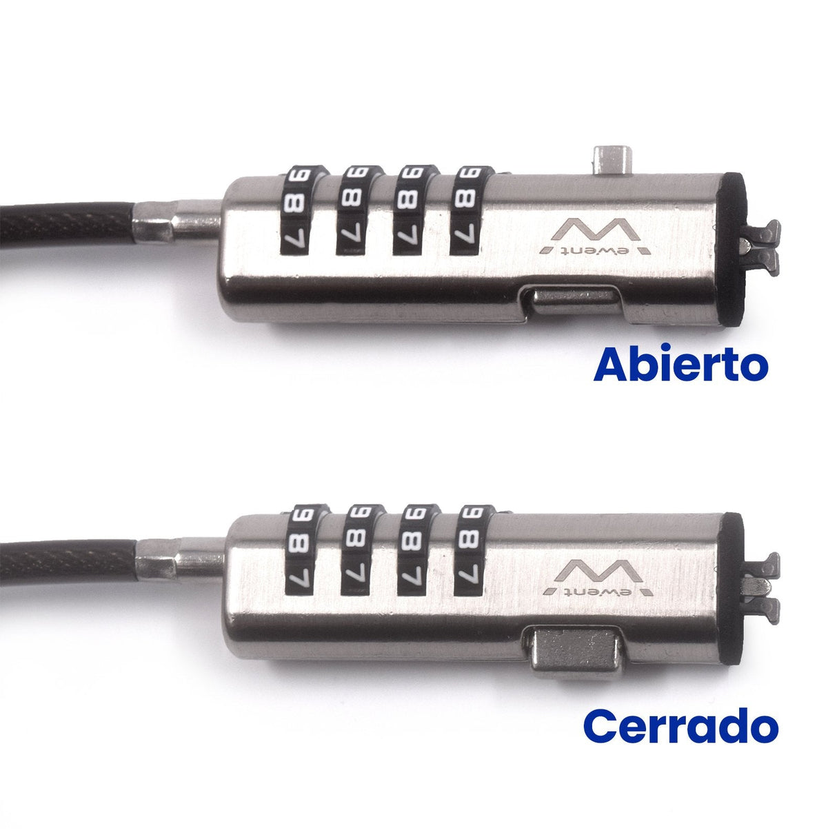 EAN 8052101433784 - Ewent EW1238 cable antirrobo Negro 1,8 m imagen 4