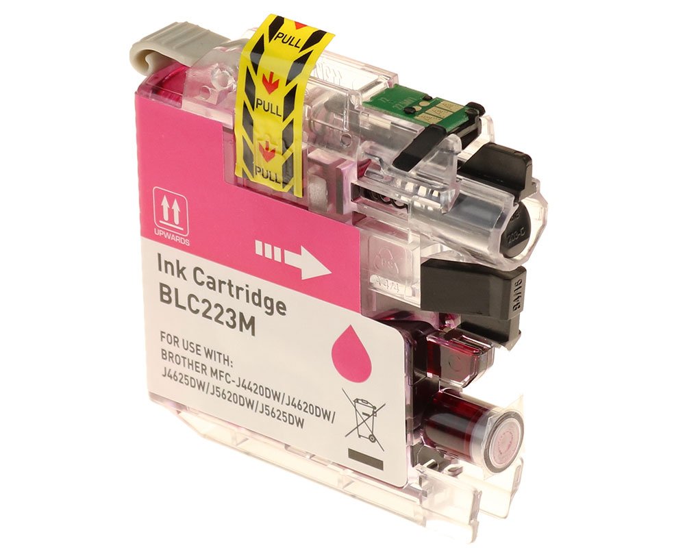 G&G Tintencartucho Compatible Con Brother Lc-223m Magenta