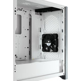 Caja Pc Corsair 4000d Airflow Midi Tower Blanco Corsair Crystal 4000d Airflow Mid-Tower Cristal Templado Blanca Cc-9011201-Ww