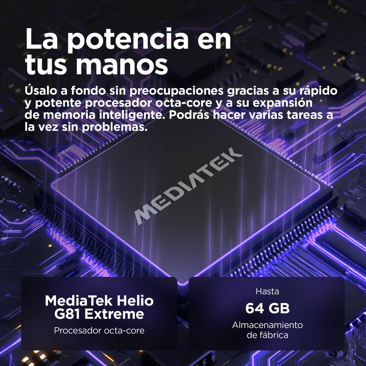 EAN 0840023281532 - Motorola moto e15 16,9 cm (6.67") SIM doble Android 14 Go edition 4G USB Tipo C 2 GB 64 GB 5200 mAh Lavan imagen 15