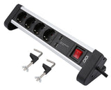 EAN 4030152950317 - Olympia SL 2425 U base múltiple 1,5 m 4 salidas AC Interior Negro, Plata imagen 1