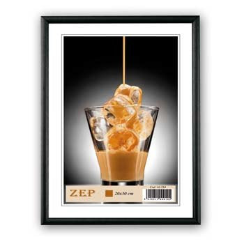 Zep Basic Black            20x30 Aluminium Frame            Al1b4