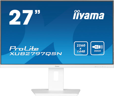 EAN 4948570123308 - iiyama ProLite XUB2797QSN-W1 pantalla para PC 68,6 cm (27") 2560 x 1440 Pixeles Wide Quad HD LED Blanco imagen 1