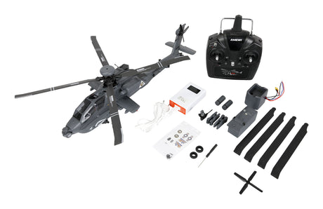 EAN 4262500344893 - Amewi Apache AH-64D modelo controlado por radio Helicóptero Motor eléctrico 1:32 imagen 2