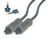 Mcl Cable Audio Optique Toslink Macho / Macho  + Adaptador - 3m     (P)