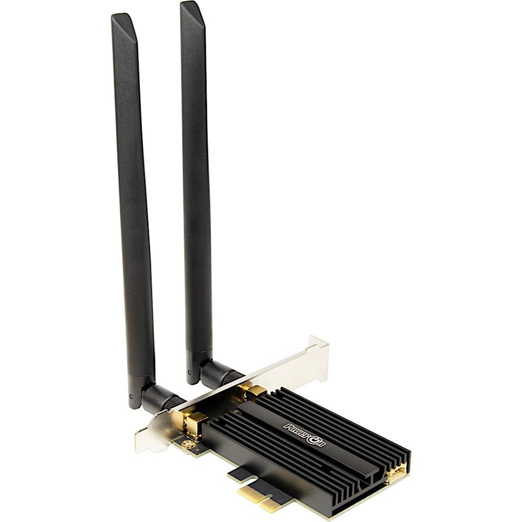 Inter-Tech Wi-Fi6e+ Bt5.2 Adaptador Pcie Dmg-36 5400 Mbps Retail