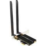Inter-Tech Wi-Fi6e+ Bt5.2 Adaptador Pcie Dmg-36 5400 Mbps Retail