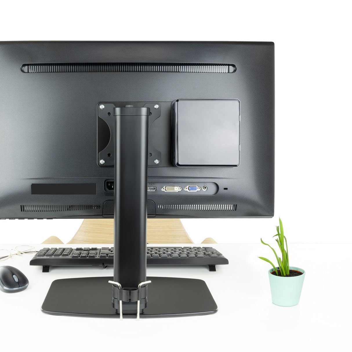 Tooq Soporte Vesa Para Mini Pc - Peso Max 3kg - Vesa 100x100 - Negro