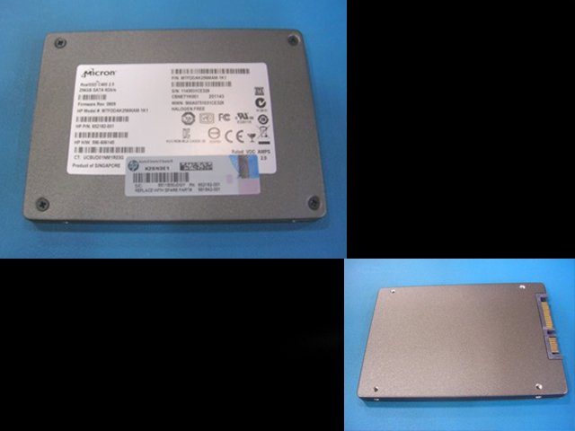 256gb Sata-2 Solid State Drive 661842-001, 256 Gb