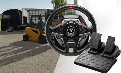 EAN 3362934113360 - Thrustmaster T128 SimTask Farming Pack Negro USB Volante + pedales + palanca de cambios Analógico/Digital imagen 8