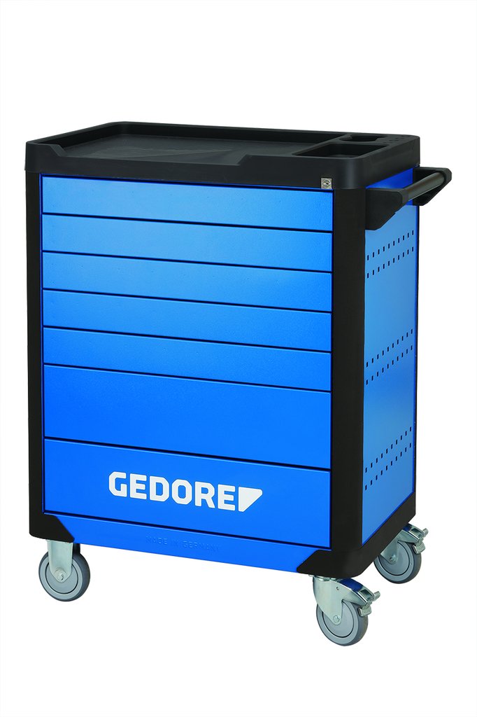 Carro De Herramientas Gedore Workster Highline Azul/Negro, Incluye 147 Herramientas 3082105