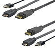 EAN 5712505903469 - Vivolink PROHDMIUSBDP1 adaptador de cable de vídeo 1 m DisplayPort HDMI + USB Negro imagen 1