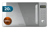 Cecotec Proclean 5120 Flatbed Mirror Gris Microondas Con Grill Encimera 20 L 700 W