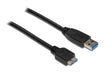 EAN 4014619674077 - Alcasa USB A - USB Micro B, m - m, 0.5m cable USB USB 3.2 Gen 1 (3.1 Gen 1) 0,5 m Micro-USB B Negro imagen 1