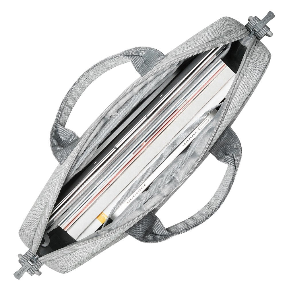 Maletin Rivacase 14" 7522 Grey/Dark Blue  Para Portátil  Azul, Gris