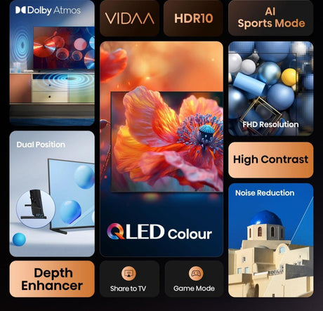 EAN 6942351418179 - Hisense 32A5Q 81,3 cm (32") Full HD Smart TV Wifi Negro imagen 3