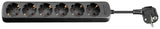 EAN 4040849960499 - Goobay 96049 base múltiple 1,5 m 6 salidas AC Interior Negro imagen 1