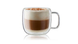 Zwilling 39500-113-0 Juego De 2 Vasos Capuchino Con Asa, 450 Ml