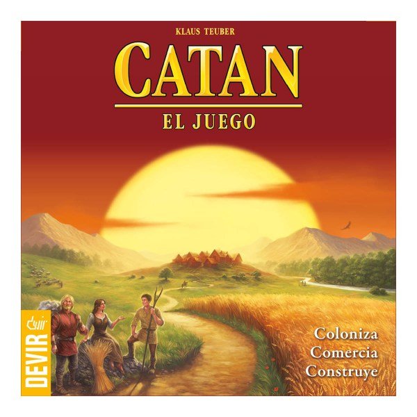 Juego De Mesa Devir Colonos De Catan 4 Jugadores