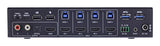 Inline Kvm Switch, 4x1 ,Hdmi 4k/60hz, Muiltiviewer, Usb 3.2 Hub