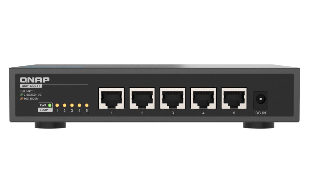 Qnap Qsw-3205-5t Switch 5 X Rj-45 (100m/1g/2,5g/5g/10g)
