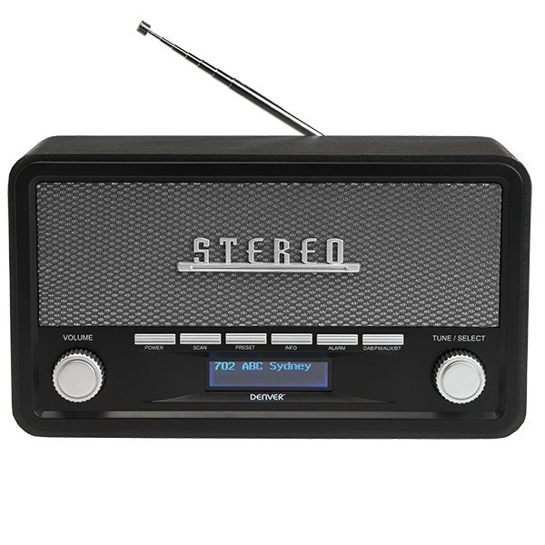 Radio Denver Dab-18 Gris Oscuro