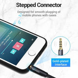 EAN 6922794734500 - Vention BBMBY cable de audio 0,3 m 2 x 3.5mm 3,5mm Negro imagen 2
