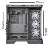 EAN 4711527004339 - darkFlash DC-DY570-B-ES1 carcasa de ordenador Full Tower Negro imagen 7