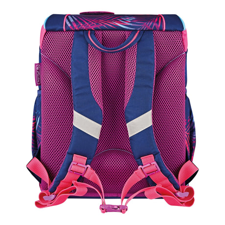 EAN 4008110347448 - Herlitz UltraLight Plus Tropical Chill juego de mochila escolar Chica Poliéster Marina, Rosa imagen 2