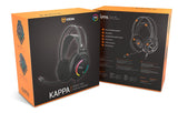 Auriculares Micro Krom Kappa Gaming Rgb 50mm/Rgb Led/ Microfono Flexible/Usb/Jack 3.5mm Nxkromkappa