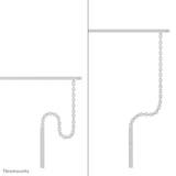 EAN 8721246340157 - Neomounts ADS06-133WH organizador de cables Escritorio Guía para cables Blanco 1 pieza(s) imagen 5