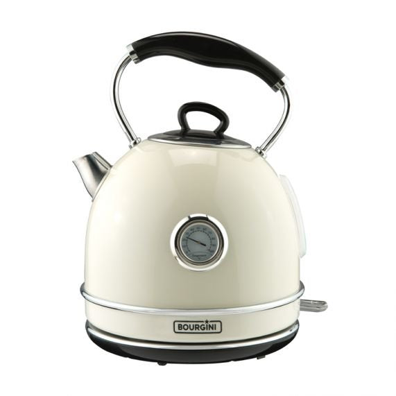 Termo Calentador De Agua Bourgini Nostalgic Thermo Kettele Crema 1.7l